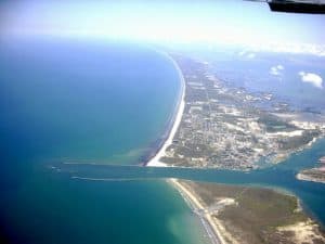 RV travel scenery in Aransas Pass, Texas